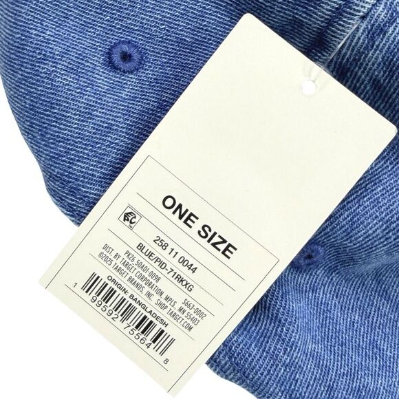Parke x Target Denim Baseball Hat - OSFM main image 5